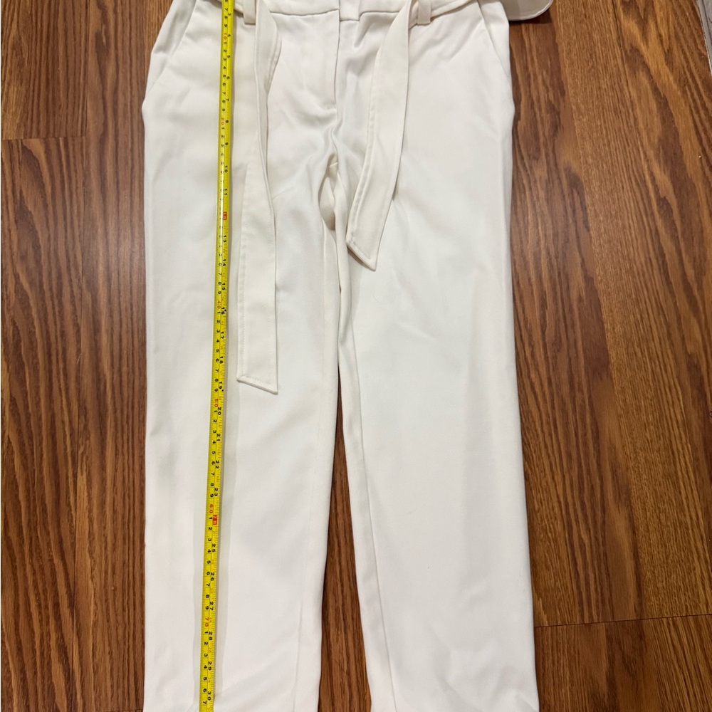 LOFT women Off-White Chinos